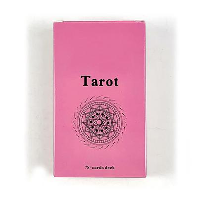 Hot-selling Tarot Cards 78 Pcs Tarot Deck Family Gathering Game Card Classic Design For Beginners & Pros, Ideal For Divination