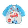 Bear Frog Cute Deer Elephant Owl Animal Print Baby Long Sleeved Bib Waterproof