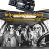 Motion Detection Car Camera Black Box Dash HD 1080P Cam Dashcam G-Sesor 360 ° Lens Rotation Dvr 3 Inch with WiFi Night Vision
