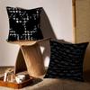 Black And White Minimalist Style Pillow Case Sofa Living Room Bedroom Headboard Backrest Cushion Square Cushion