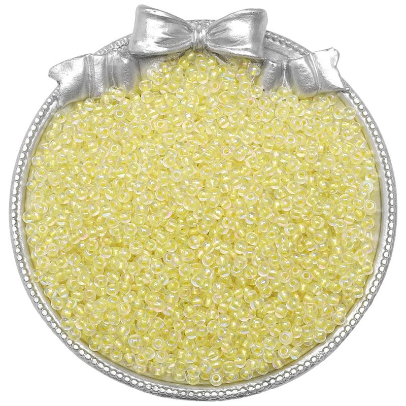 High Quality Glass Seed Beads Illusionary Pearl Light Dyeing Core Beads for Earring Bracelet DIY Jewelry Craft Accessoreis Making