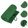 Golf Towel Bag Small with Carabiner Soft Golfer Gift Quick Drying Water Absorption