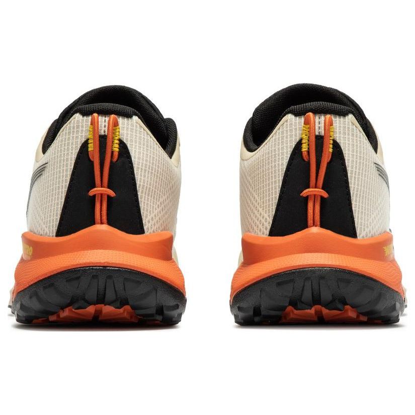 Puma Fast-Trac Nitro Sportstoff Rutschfest Abriebfest Low-Top Lässige Laufschuhe Herren Sneaker Beige Schwarz Orange 377044-09