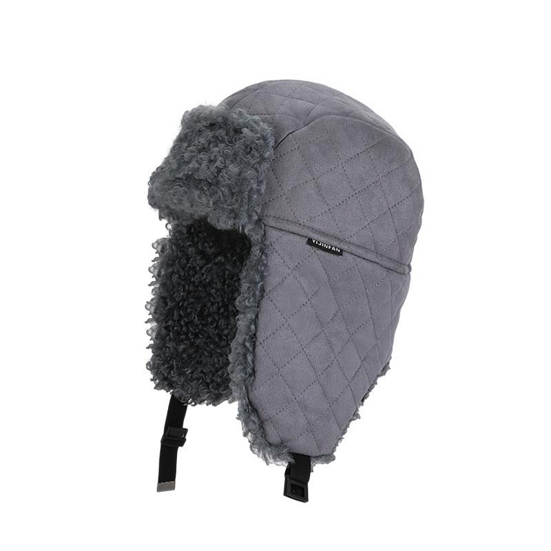 Fleece Hat Winter With Ear Guard For Men And Women Outdoor Headwear Windproof