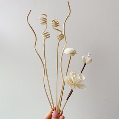 6pcs/lot Home Wood Rattan Replacement Fireless Vine Branch Flower Aromatherapy Rattan No Fire Aroma Diffuser Stick Reed Diffuser
