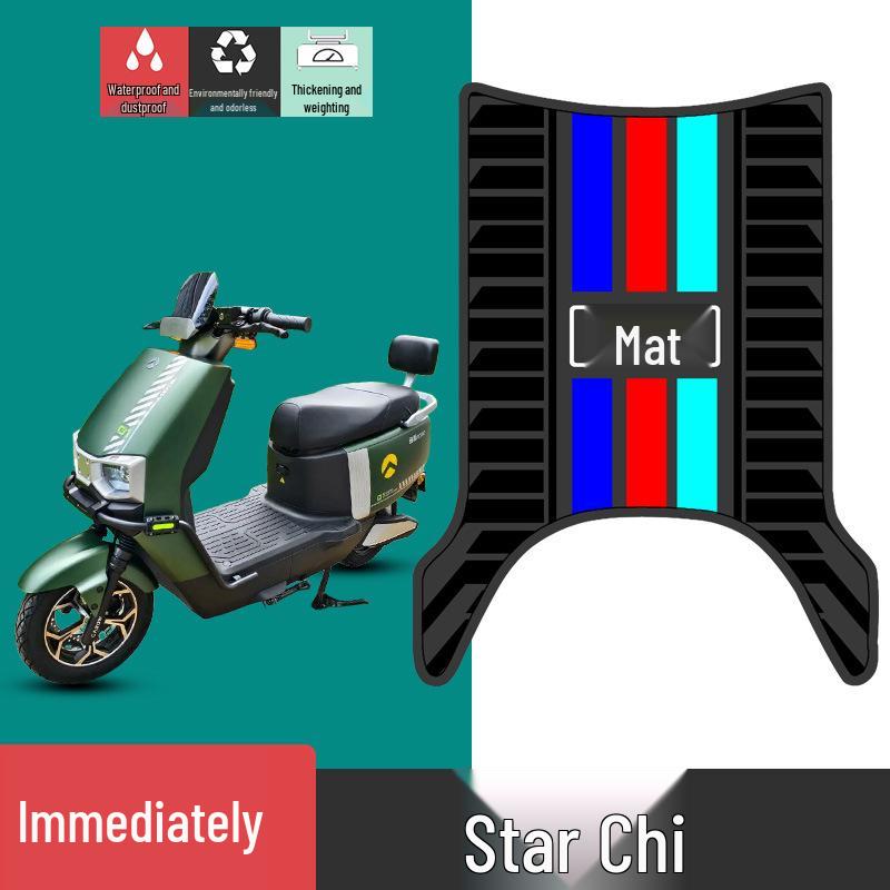 LIMA Xingchi Elektrická koloběžka Protiskluzová gumová podložka na nohy - Vodotěsná a odolná proti opotřebení