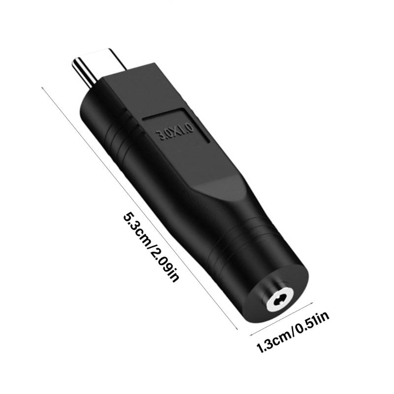 Portable Type C To Direct Current Power Adapter, 100W Fast Charge Converter Suitable for Electronic Devices Everyday Use