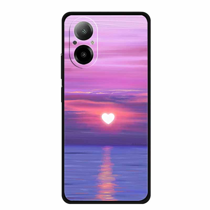 Pro Realme C67 4G Pouzdro Luxusní Měkký Silikon TPU Pouzdra na Telefon Zadní Kryt Pro RealmeC67 C 67 4G RMX3890 Nárazuvzdorné Láska Roztomilé funda