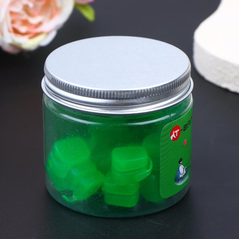 25Pcs Corn Shaped Boilie Bait Carp Bait Boilies Carp Barbel Fishing Tackle For Making Boilies зелёный