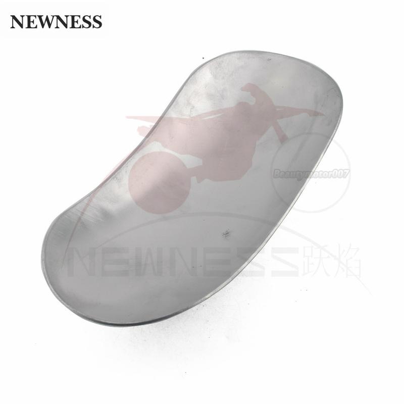 Parafango Anteriore Corto Universale in Alluminio Non Verniciato per Moto Mudguard Fender Mud Guard Personalizzato Per Harley Touring Chopper Bobber