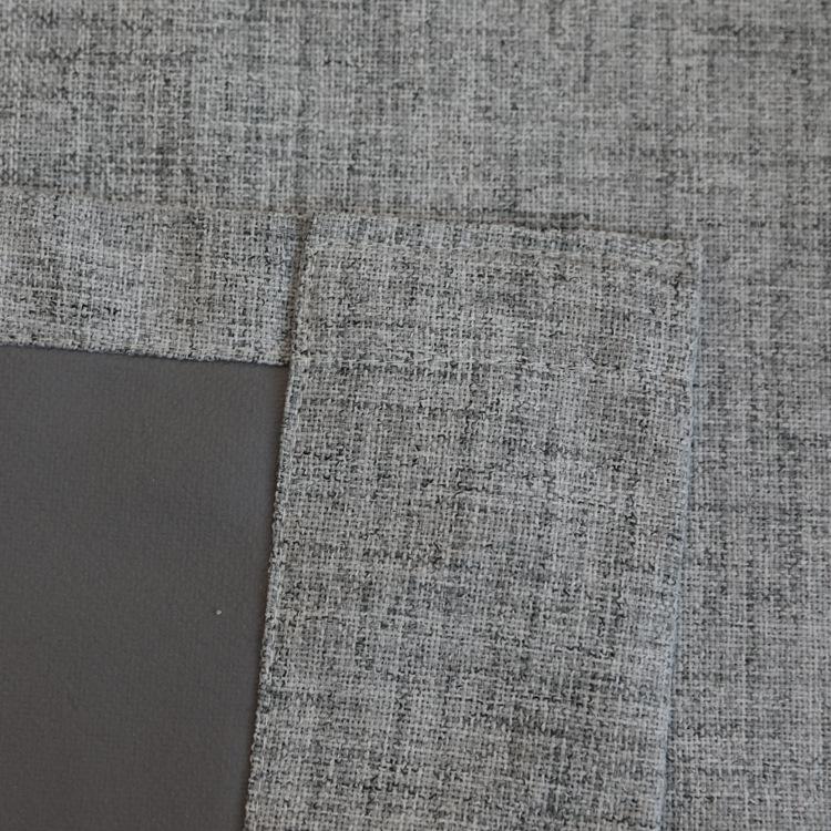 2020 Splicing Curtains Full Blackout Nano-Coated Linen Curtains Finished Products Can Be Customized And Cut Zero