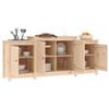 821492 vidaXL Buffet 164x37x68 Cm Solid Pine Wood