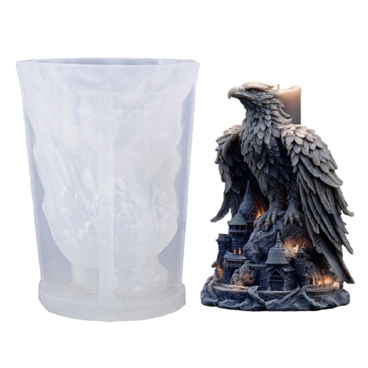 

Craft Silicone Mould With 3D Accipiter And Castles Pattern For Creative Projects 1
