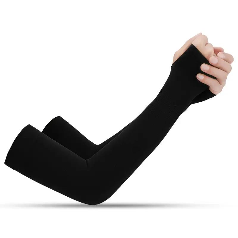 

Ice Cloth Cycling Arm Sleeves Summer Sun UV Protection Breathable Unisex Running Volleyball Outdoor Sports Sleeves