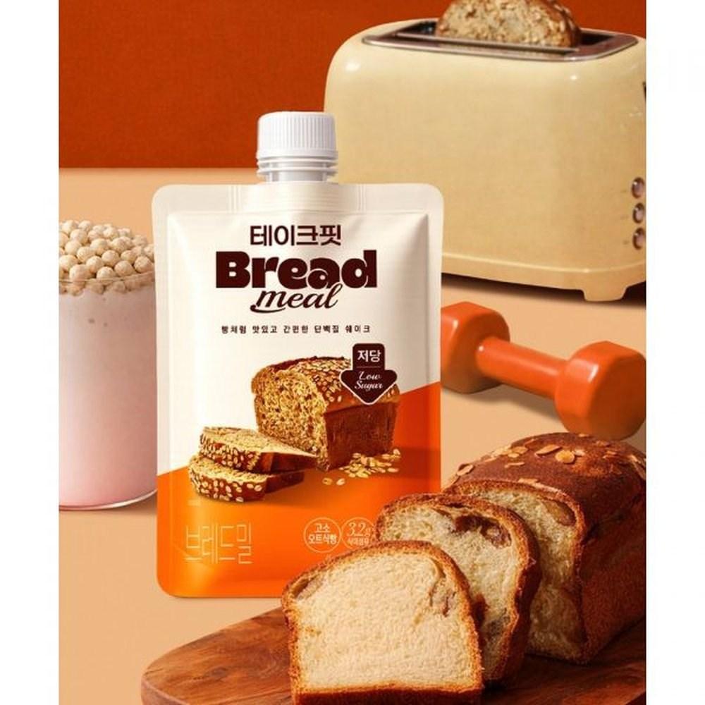 Takefit Breadmill Nutty Oat Bread Protein Shake 1 Pcs 45g Ingredients: May Be Subject To Change At the Manufacturer’s | 1 Pcs 45g