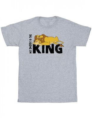 Mens The Lion King Daddy Is King T-Shirt