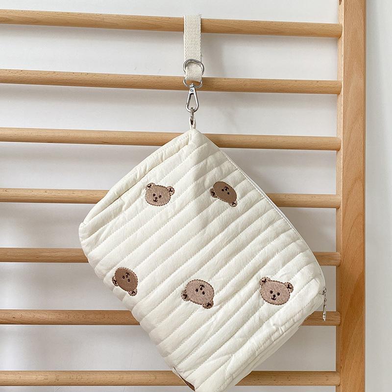 Universal Large Capacity Cotton Stroller Organizer and Handbag for Mums