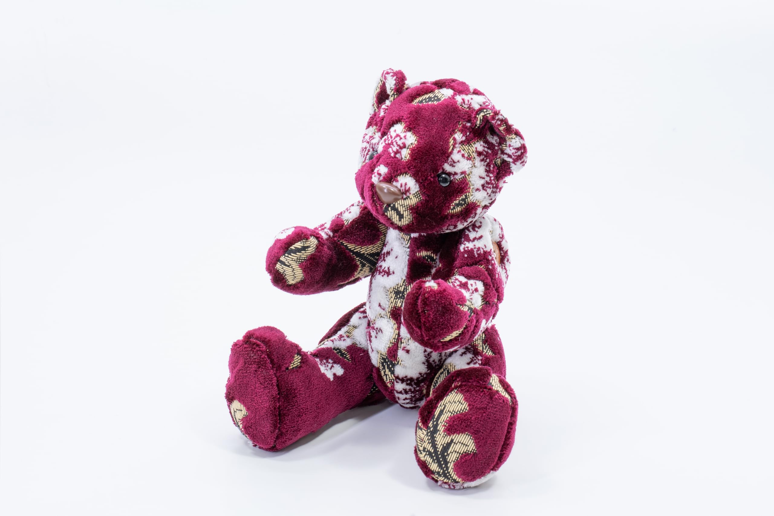 

Miyabi Kinkazan Plush Toy Madonna Wine Purple Bear MI-KMMAWP