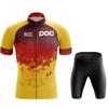 2026 Poc Fahrrad Set Fahrrad Team Kurzarm Trikot Ciclismo Männer Radtrikot Sommer Atmungsaktiv Fahrrad Kleidung Set
