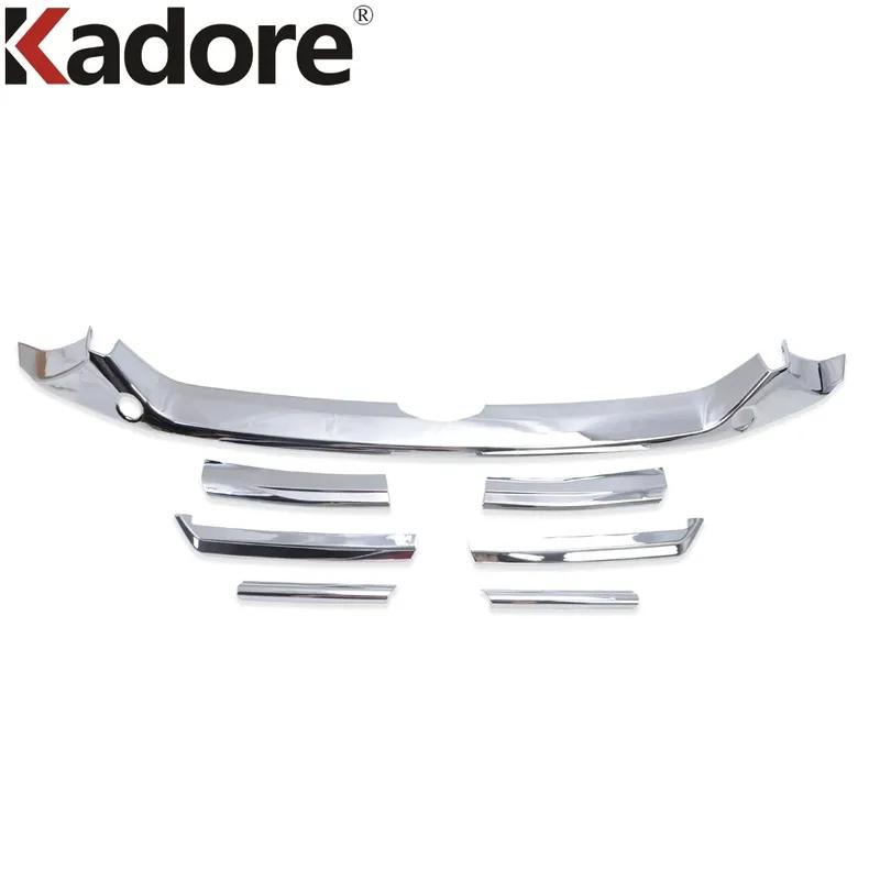 For Honda Accord 2018 ABS Chrome Front Center Grille Grills Cover Trim Molding Garnish Strip Car Styling Accessories