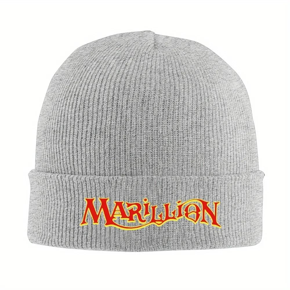 New pc Marillion Band Knitted Hat Beanie Winter Hats Warm Casual Cap For Unisex Women Gift