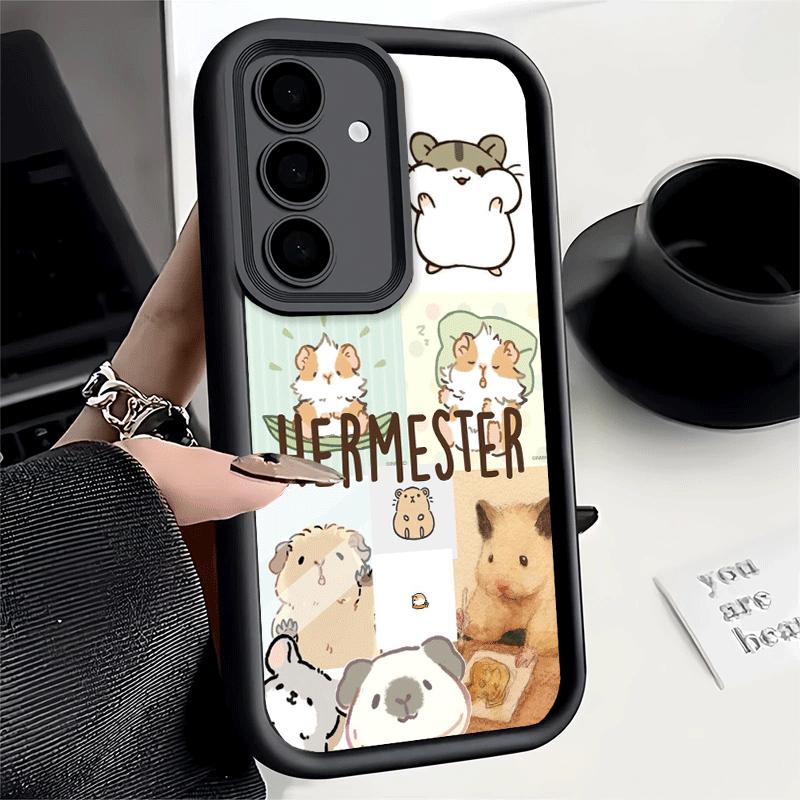 

Cartoon Cute Hamster Soft Phone Case for Samsung Galaxy A17 A16 A26 A36 A56 A15 A25 A35 A55 A14 A24 A34 A54 A13 A23 A33 A53 A52 Samsung A04S