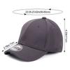 Solid Color Baseball Caps Adjustable Sports Cap High Quality Sun Hats  Men Women