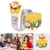 Christmas Vibrant Santa Claus Money Box With Party Decor For Holiday Celebration And Gift Giving