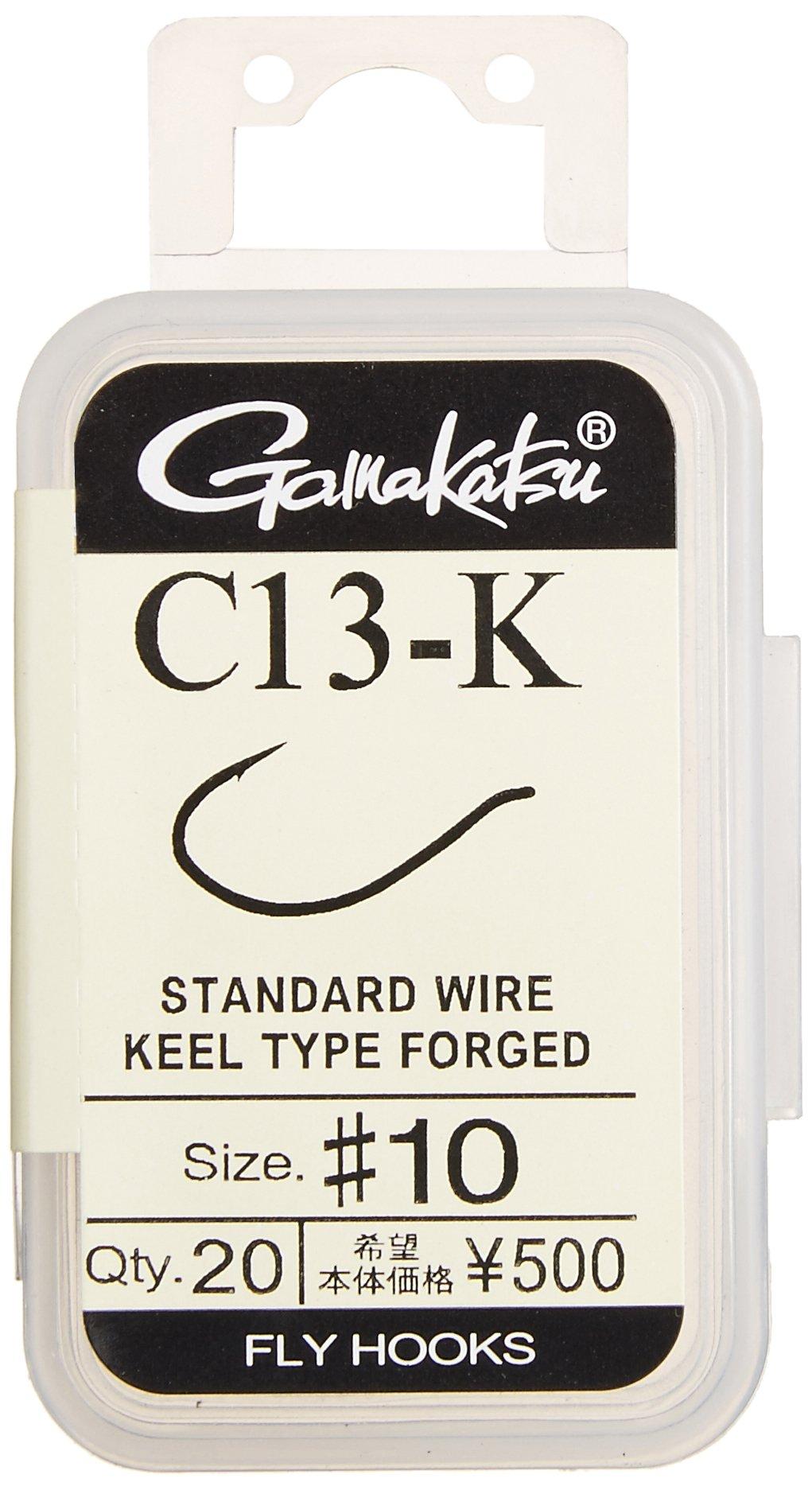Gamakatsu Fly Hook C13-K No. 10 20 Pieces 66139
