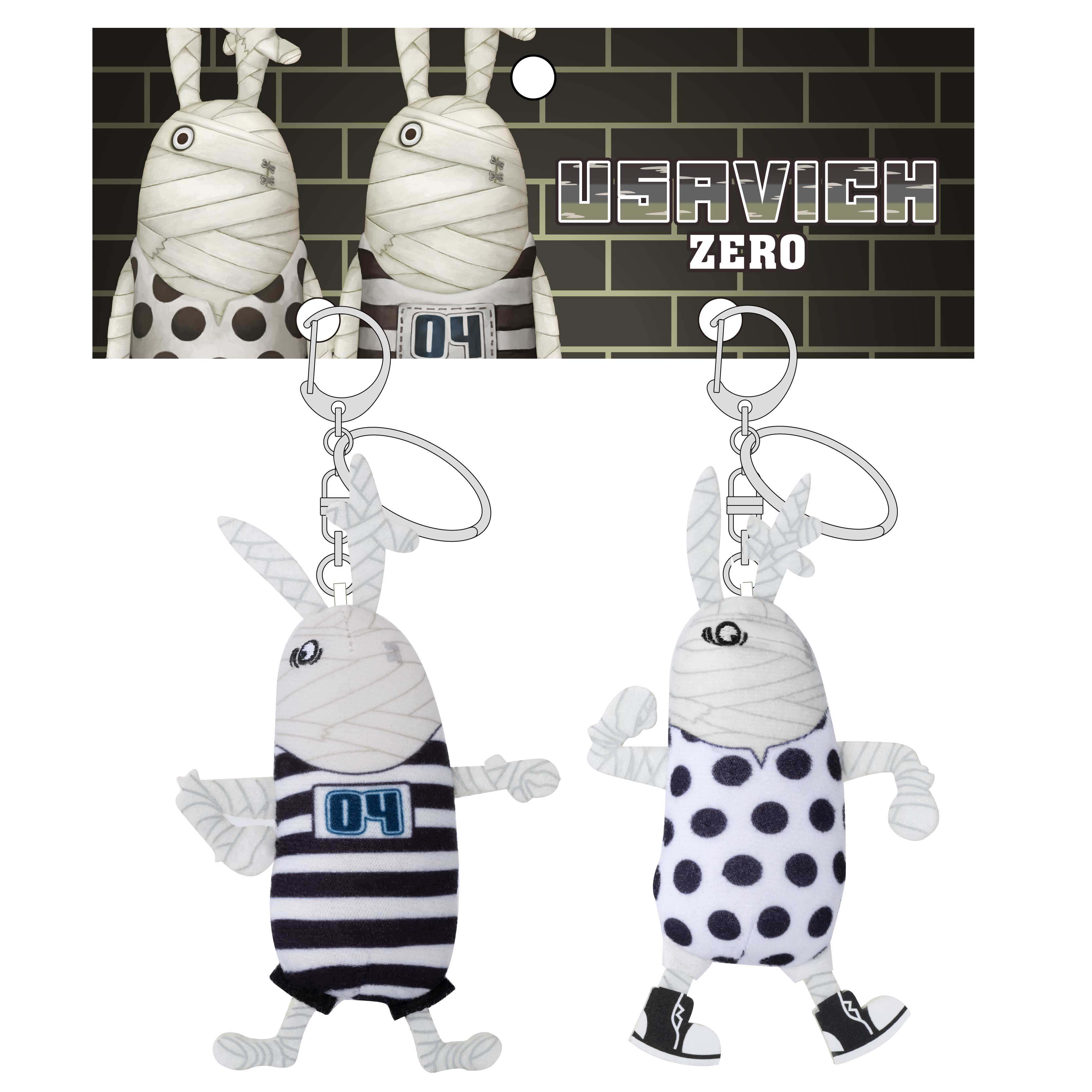 

Usavich Twin Prisoner Rabbit Plush Doll Pendant, Cute And Funny Anime Peripheral Toys, Keychains, Boys And Girls Birthday Gifts