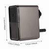 7 Adjustable Thickness Settings Sketch Pencil Sharpener Black Wide Application Hand Crank Pencil Sharpener Durable Construction