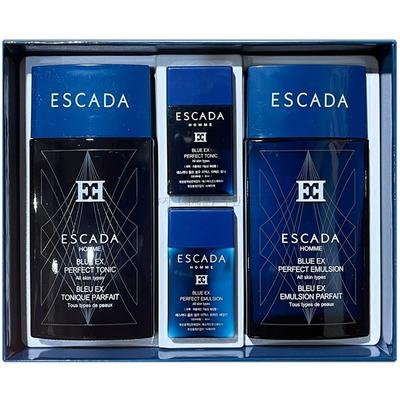 Herren Basic Blau EX Doppelfunktionale Pflege 2-teiliges Set, 1 Set