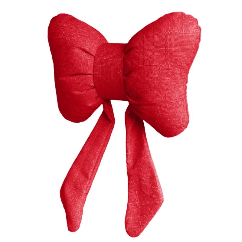 Bowknot Car Head Pillow Headrest Neck Protections Pillow Neck Pillow