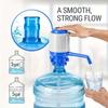 Water Bottles Pump Manual Hand Pressure Drinking Fountain Pressure Pump Water Press Pump with An Extra Short Tube Food Grade