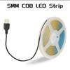 400Leds/M 5MM DC 5V/12V LED COB Strip Warm White Blue LED Strip Light TV Background Lighting Tape Home Decor Lamp 5m LED String Light