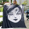 Junji Ito Tomie Kawakami Ghost Soft Plush Blanket,Flannel Blanket Throw Blanket for Living Room Bedroom Bed Sofa Picnic Cover