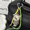 Handmade Wool Felt Pendant Bag Charm for Women
