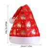 Cute Children Christmas Hat Plush Santa Hat for Casual Birthday Festival Photo