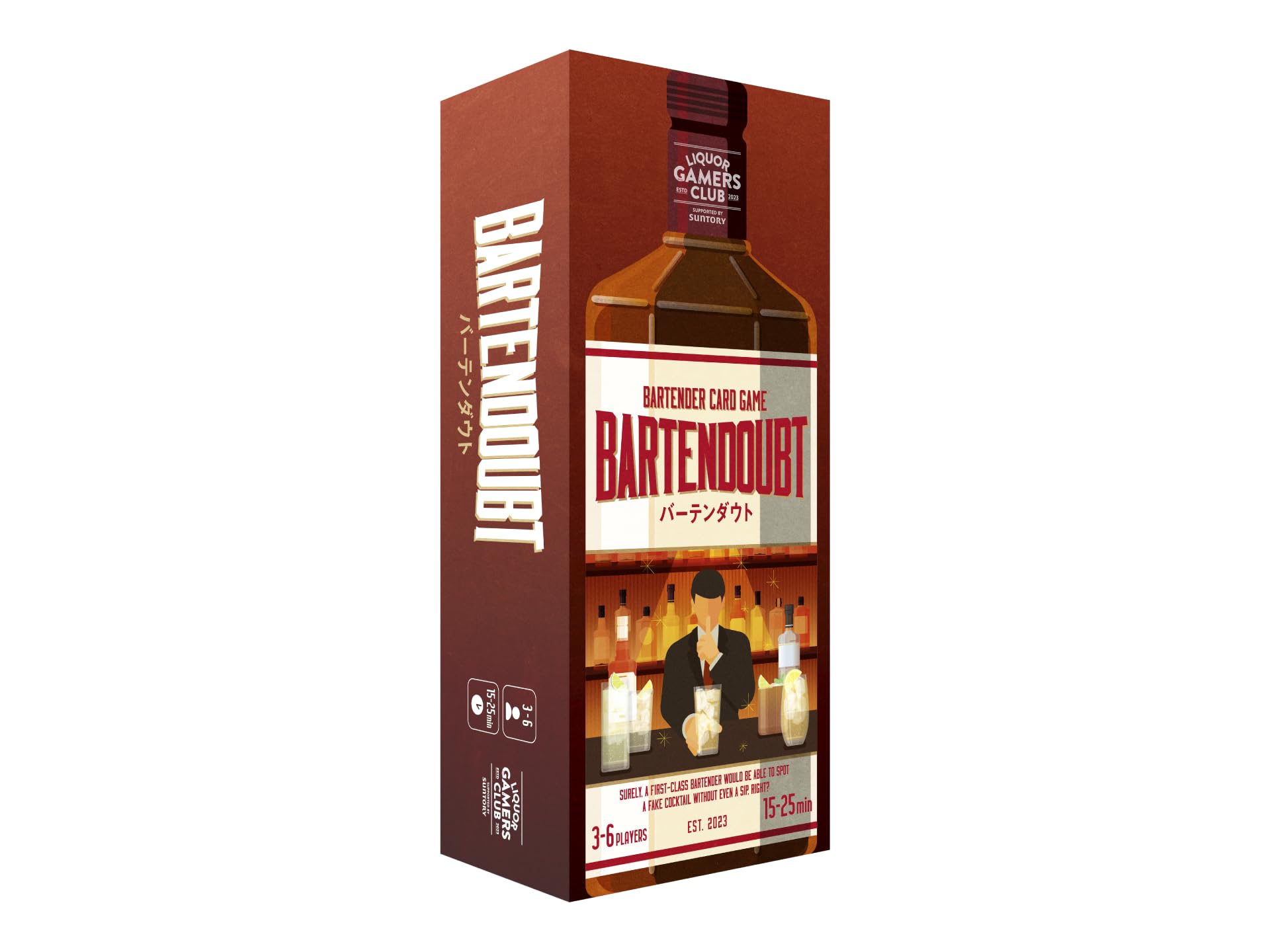 

LIQUOR GAMERS CLUB Игра для барменов «Сомнения», «Блеф возраста» и «Коллекция», 2-6 игроков, 20+,