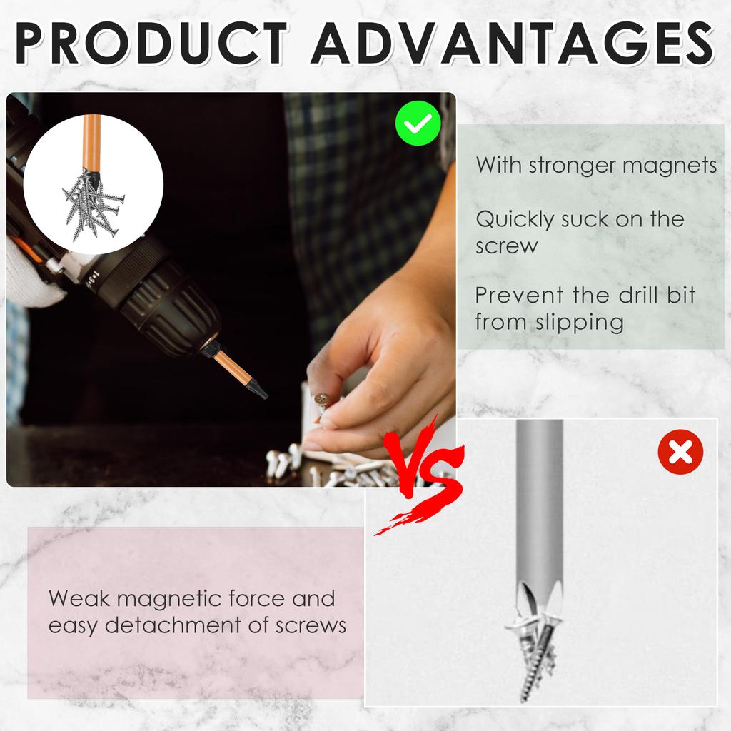 26Pcs 1/4inch Hex Shank Hole Security Torx Bits Set Screwdriver Electric Drills S2 Alloy Steel Torx Bit Kit 1inch 2inch T7-T40