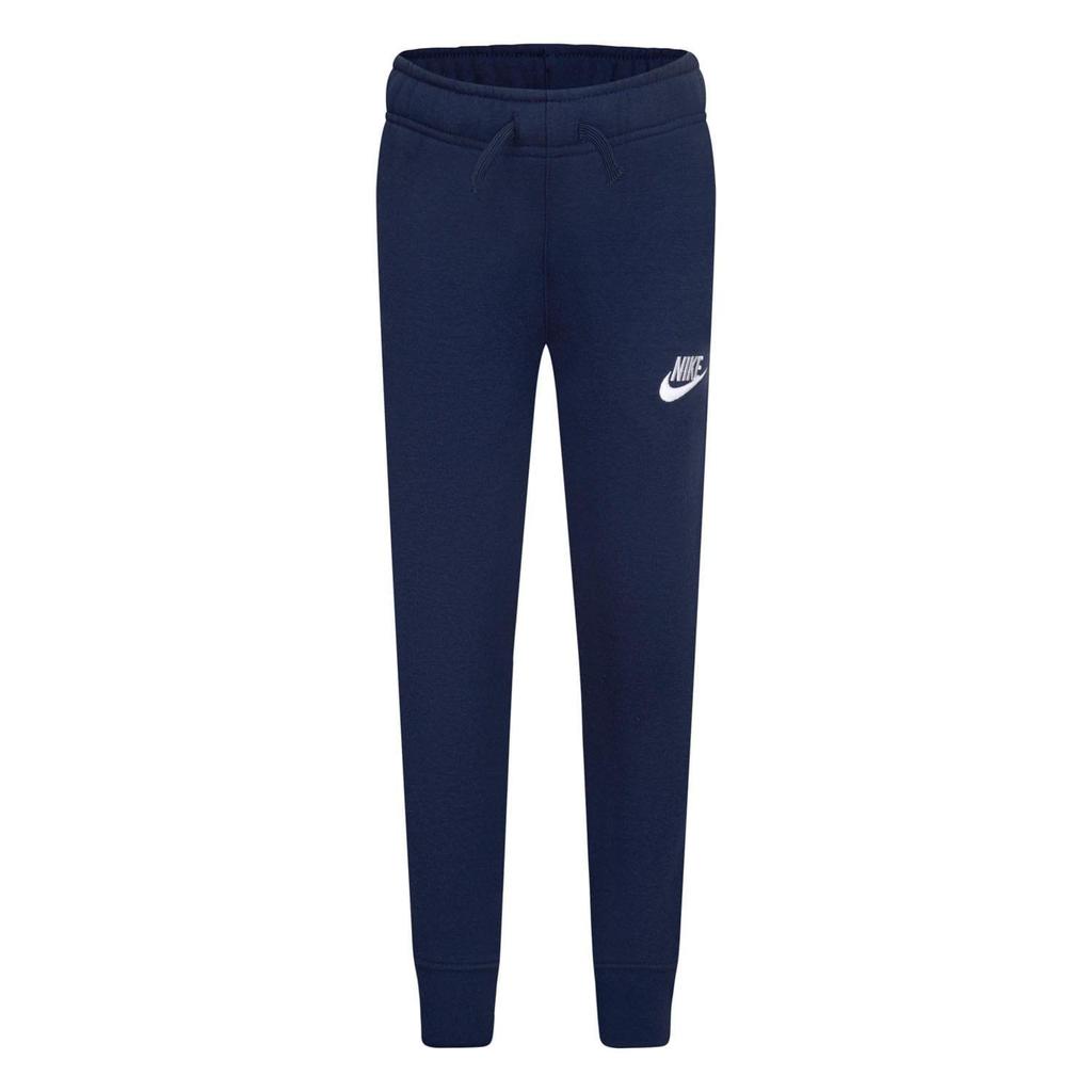 Nike Childrens/Kids Club Fleece Ribbed Cuff Jogging Bottoms