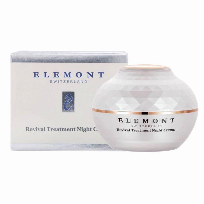 Elemont Revival Treatment Night Cream (Firming, Lifting, Anti-Wrinkle Aging, Hydrating, Brightening) (E50Ml) E108