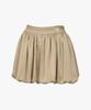 Crosscoat Balloon Shorts Beige