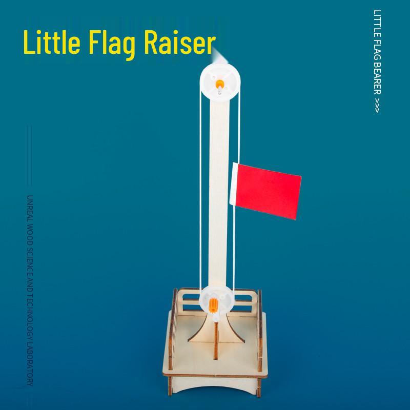 Children s DIY Science Project Kit: National Flag Raising Platform