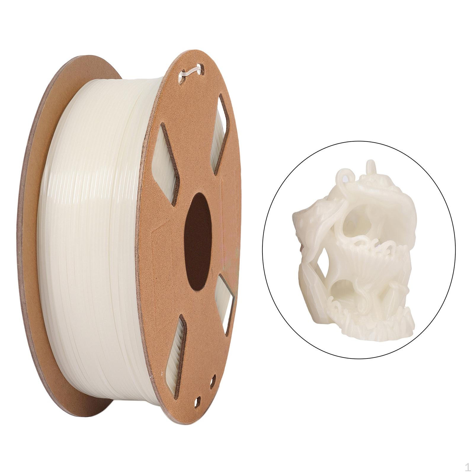 

Pla 3D принтер нить печатный материал профессиональный эффективный простой в использовании разноцветный светящийся в 0.25 kg_Daytime White