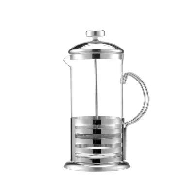 

Stainless Steel Coffee Pot French Press Coffee Pots Delicate Plunger Coffee Teapot Press cafetera portatil Coffee Kettles 350ml