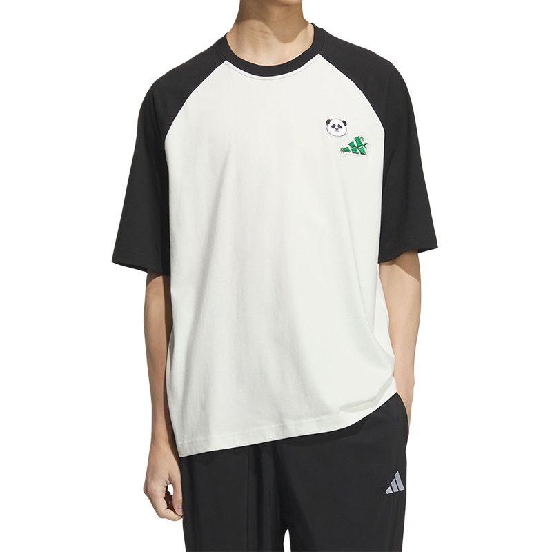 Adidas Sportlife T Shirt Men's Black/White KC3369
