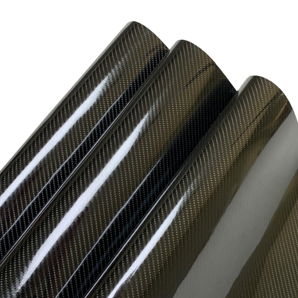 

Car 6D Carbon Fiber Vinyl Foil Film Ultra Gloss Waterproof Decoration Film Auto Wrap Sticker for Laptop Phone Case Motorcycle 30cmX150cm