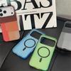 Dünne Kohlefaser Clash Bunte Harte PC Hülle für iPhone 17 16 15 14 Pro Max Magnetische Kabellose Ladung Stoßfeste Bumper Abdeckung