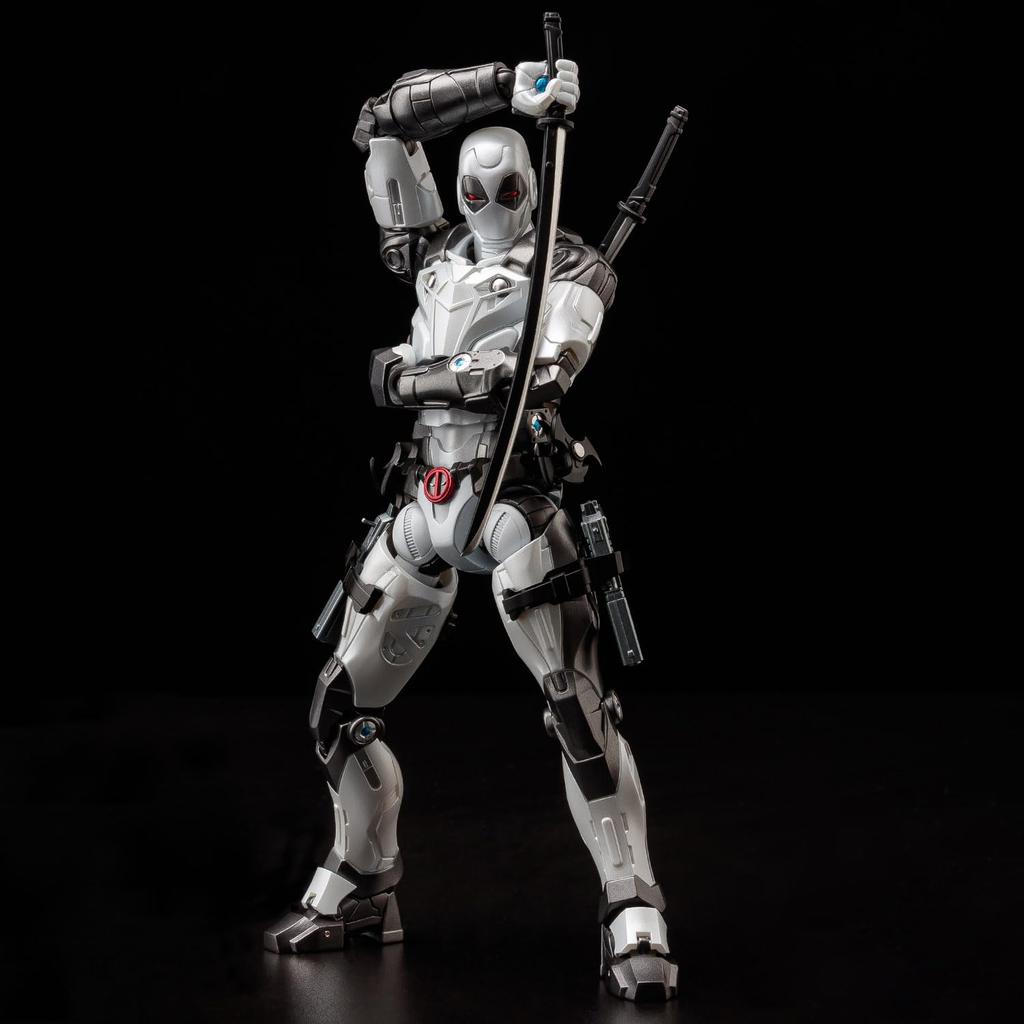 Fighting Armor Deadpool ABS Målad Actionfigur X-FORCE ver. Icke-skala & Pressgjuten